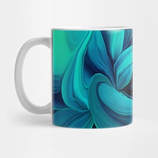 Blue Flower Mug